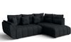 AX LIVING Kayseri anthrazit Eckschlafcouch mit Bettkasten 268 cm Bild 2