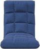 vidaXL Bodenstuhl Faltbar Blau Stoff [336588] Bild 3