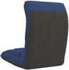vidaXL Bodenstuhl Faltbar Blau Stoff [336588] Bild 5