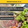 Krüger Schüssel Edelstahl-Schüssel, Edelstahl, (1-tlg), rostfrei, geschmacksneutral, robust, hygienisch Bild 3