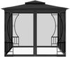 Gartenpavillon, Pavillon mit Netz 300 x 300 x 265 cm Anthrazit Bild 4