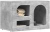 vidaXL TV-Schränk ELST 60 x 35 x 40 cm Beton Grau Holzwerkstoff 891287 Bild 3