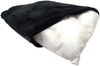 Extra pflegeleichter Hunde Leder Look Autositz - Verstärkter Autositz für kleine und mittlere Hunde - hochwertiger und wasserfester Hundeautositz für den Beifahrersitz im Auto (L-Größe, Schwarz) kompatibel für Peugeot 307 CC Bild 4