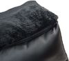 Extra pflegeleichter Hunde Leder Look Autositz - Verstärkter Autositz für kleine und mittlere Hunde - hochwertiger und wasserfester Hundeautositz für den Beifahrersitz im Auto (L-Größe, Schwarz) kompatibel für Peugeot 307 CC Bild 5