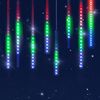Monzana Lichterkette Diamantenregen 6,6m 48 LED bunt Innen Außen Weihnachten Weihnachtsdeko Weihnachtsbeleuchtung Bild 2