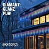 Monzana Lichterkette Diamantenregen 6,6m 48 LED bunt Innen Außen Weihnachten Weihnachtsdeko Weihnachtsbeleuchtung Bild 5
