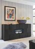 INOSIGN Sideboard Dama Breite 181, Kommode 2 Türen u. 2 Schubkästen, Anrichte, Front in 3D-Optik, viel Stauraum, verschiedene Farben Bild 2