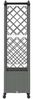 vidaXL Hochbeet mit Rankgitter und Dach Hellgrau 125 x 40 x 144 cm PP 3423016 Bild 5