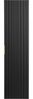 Hochschrank mit 1 Tür (140x25x35cm), Schwarz matt Bild 2