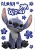Komar Wandtattoo - Disney Lilo and Stitch Live Action Ohana - Größe 50x70 cm, Wandsticker, Kinderzimmer, Wanddekoration, Blau Bild 2