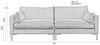 Zuiver 3-sitzer Sofa SUMMER COFFEE Bild 2