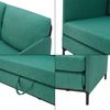 Schlafsofa Soini mit Liegefunktion Grün [en. casa] Bild 5