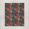 DECALVIBES Tagesdecke Kuscheldecke Oriental Flowers - 127 x 152 cm Bild 5