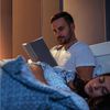 POPOLIC LED Leselampe Hals Leselampe Buch, 3 Farben und 3 Helligkeitsstufen, Wiederaufladbar, Halslampe für Lesen Stricken Häkeln Nähen Campen Reparieren Bild 2