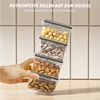 BlingBin Vorratsdose Frischhaltedose mit Deckel Luftdicht, Aufbewahrungsboxen Set, PP + Silikon, (15er Set, 15-tlg, Kapazität: 0,8L*5, 1,4L*5, 2L*4, 2,8L*1), Vorratsbehälter Mit Schreibstift,Messlöffel & Etikett für Mehl,Zucker Bild 4