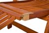 Deckchair NINA, mehrfach verstellbar Natur Eukalyptus | Liegestuhl Gartenstuhl Sonnenliege Bild 2