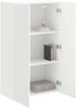 vidaXL TV-Wandschrank Weiß 59,5 x 31 x 100 cm Holzwerkstoff 892369 Bild 3