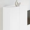 vidaXL TV-Wandschrank Weiß 59,5 x 31 x 100 cm Holzwerkstoff 892369 Bild 4