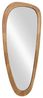riess-ambiente Wandspiegel ORGANIC 120cm braun – Walnussholz-Design, vertikal, Dekoration (Einzelartikel, 1-St), organische Form mit Holzoptik – ideal für Wohn- oder Schlafbereich Bild 2