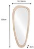 riess-ambiente Wandspiegel ORGANIC 120cm braun – Walnussholz-Design, vertikal, Dekoration (Einzelartikel, 1-St), organische Form mit Holzoptik – ideal für Wohn- oder Schlafbereich Bild 4
