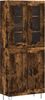 vidaXL Highboard Räuchereiche 69,5x34x180 cm Holzwerkstoff 3198374 Bild 2