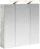 vidaXL Badezimmerspiegelschrank Beton Grau 70 x 14,5 x 70 cm 889098 Bild 2