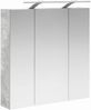 vidaXL Badezimmerspiegelschrank Beton Grau 70 x 14,5 x 70 cm 889098 Bild 5