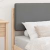 vidaXL Bettgestell mit gepolstertem Kopfteil Hellgrau 90 x 200 cm 877654 Bild 3