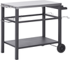 Servierwagen aus Metall Schwarz SPIAZZI Bild 5