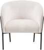 Sessel KROSSEN Stoff Hellbeige Bild 4