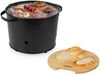 Princess Elektro- oder Holzkohlegrill , Metall Schwarz, 32cm, 1400 Watt Bild 3