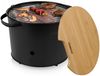 Princess Elektro- oder Holzkohlegrill , Metall Schwarz, 32cm, 1400 Watt Bild 2