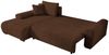 storez24 Ecksofa Nelly, mit Bettkasten und Schlaffunktion, Cordstoff, L-Form, bequem Bild 3