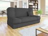 Mirjan24 'Gemini' Schlafsofa mit Bettkasten, 3 Sitzer Sofa, Couch mit Schlaffunktion, Bettsofa, 80 x 175 x 80 cm Grau Bild 2