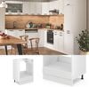 Herdumbauschrank R-Line Weiß Landhaus 60 cm , AP Marmor Vicco Bild 2