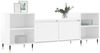 vidaXL TV-Schrank Hochglanz-Weiß 160x35x55 cm Holzwerkstoff 831334 Bild 3