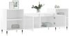 vidaXL TV-Schrank Hochglanz-Weiß 160x35x55 cm Holzwerkstoff 831334 Bild 4