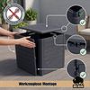 BigDean Auflagenbox Gartenbox klein kompakt 140 Liter für Balkon & Terrasse (Packung, 1 St), 140L Volumen, Kompakt, Regenfest, Griffig Bild 3