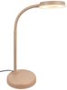 BRILONER - LED Schreibtischlampe mit Touch, dimmbar in Stufen, schwenkbar, Tischlampe, Lampe, Nachttischlampe, Tischleuchte, Home Office, Bürolampe, Leselicht, 32,5 x 13 x 40 cm, Beige Bild 2
