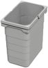SO-TECH® Mülleimer eins2vier Abfallsammler Höhe: 250 mm, Volumen 7 Liter 230x153 mm alugrau 5076 Bild 2