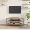 vidaXL EckTVSchrank Artisan-Eiche 102x40,5x45cm Holzwerkstoff 889774 Bild 4