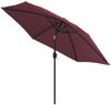 vidaXL Sonnenschirm mit Metall-Mast 300 cm Bordeauxrot 313752 Bild 3