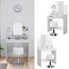 Schminktisch Ania Weiß 80 cm mit Hocker Vicco Bild 2