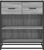 vidaXL Sideboard Grau Sonoma 68x35x76 cm Holzwerkstoff 848987 Bild 4