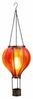 Coen Bakker LED Solarleuchte Hot Air Balloon, LED, amberfarben, Hängeleuchte Heißluftballon gelb-orange 20 LEDs 15x25cm Bild 4