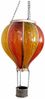 Coen Bakker LED Solarleuchte Hot Air Balloon, LED, amberfarben, Hängeleuchte Heißluftballon gelb-orange 20 LEDs 15x25cm Bild 2