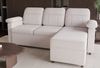 HOMAVO Ecksofa Sofa, HOMAVO L-Ecksofa, Breite: 203 cm, Abnehmbares und waschbaresSitzkissen, Handyhalterung, Getrankehalter Bild 2