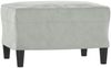 vidaXL 3-tlg. Sofagarnitur mit Kissen Hellgrau Samt 3202260 Bild 5