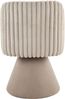 HELA Esszimmerstuhl BARI I Drehstuhl (Set, 1 St), 360° drehbar, Polsterfuß, Materialkombi, Außen Felloptik Innen Velvet Bild 4