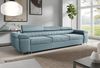 Schlafsofa CARMEN, moderne Couch mit verstellbaren Kopfstützen, ausziehbare Polstercouch, Sofa mit Schlaffunktion, Kronos 31, 90 x 98 x 262 cm Bild 2
